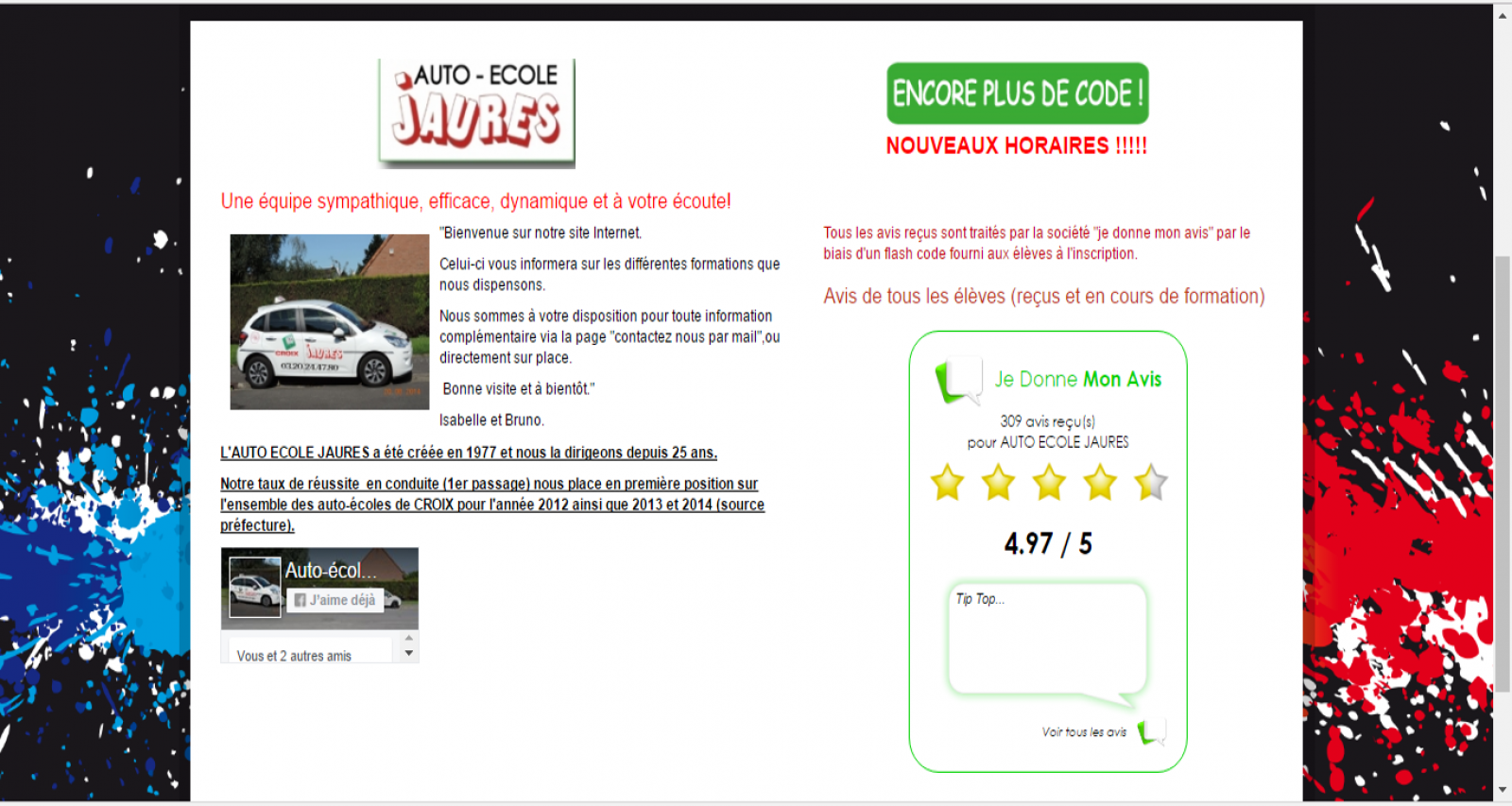 Client reviews for driving schools 4